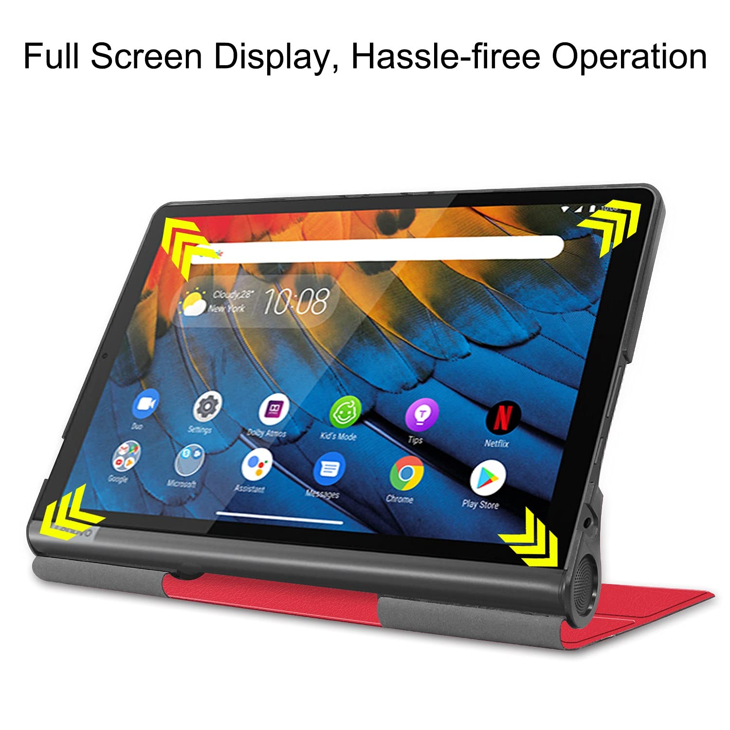 Lenovo Yoga Smart Tab YT-X705F、ケース、SDカード